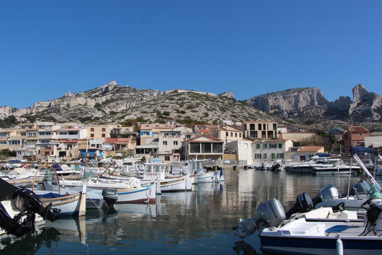 Charmant Cabanon Aux Goudes A Marseille Avec Vue Mer Exterior foto